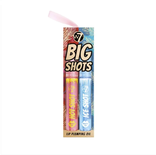 Set 2 Aceites Labiales Voluminizadores - W7