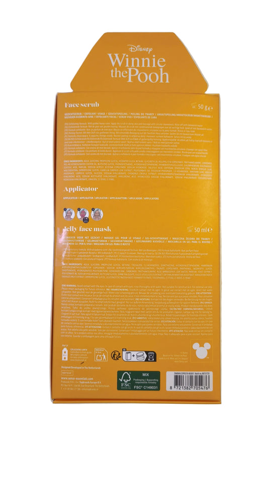 Set Exfoliante Facial y Mascarilla Facial Jelly - Winnie the Pooh