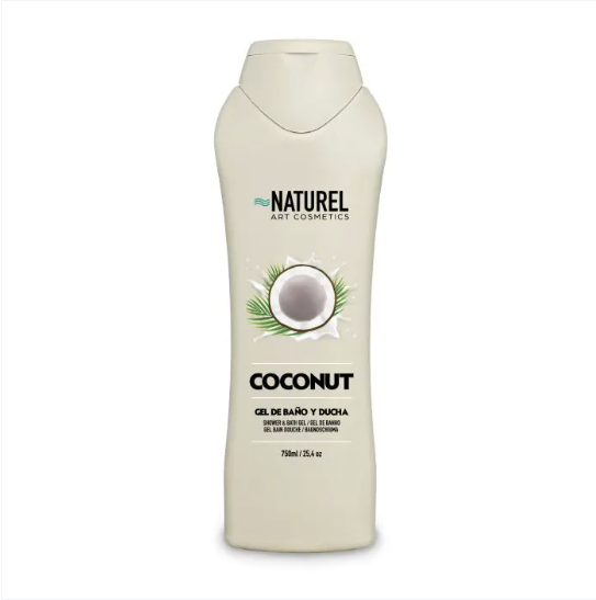 Gel de Ducha Coco - NATUREL ART COSMETICS