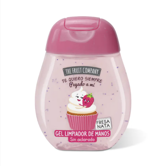 Gel Limpiador de Manos Fresa y Nata - THE FRUIT COMPANY