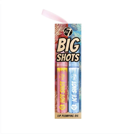 Set 2 Aceites Labiales Voluminizadores - W7