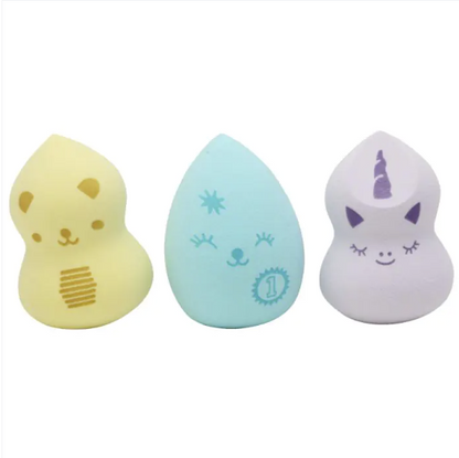 Set 3 Esponjas de Maquillaje Let's Party - COSMETIC CLUB