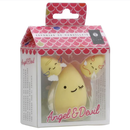 Set 3 Esponjas de Maquillaje Angel & Devil - COSMETIC CLUB