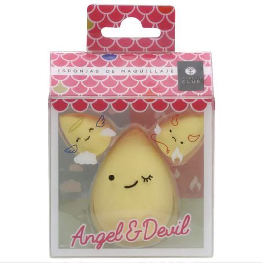 Set 3 Esponjas de Maquillaje Angel & Devil - COSMETIC CLUB