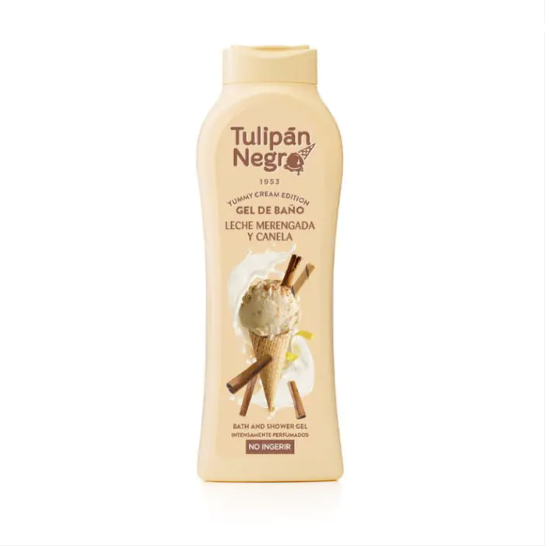 Gel de Ducha Leche Merengada y Canela - TULIPÁN NEGRO