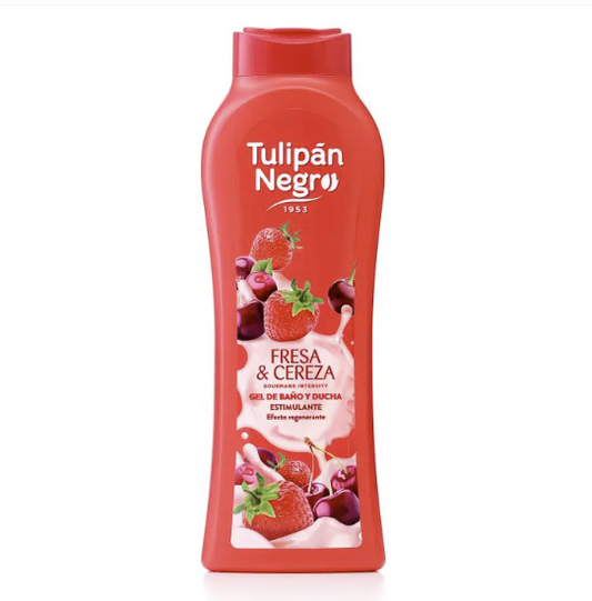 Gel de Ducha Fresa y Cereza - TULIPÁN NEGRO