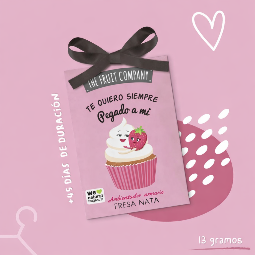 Ambientador Armario Fresa y Nata - THE FRUIT COMPANY